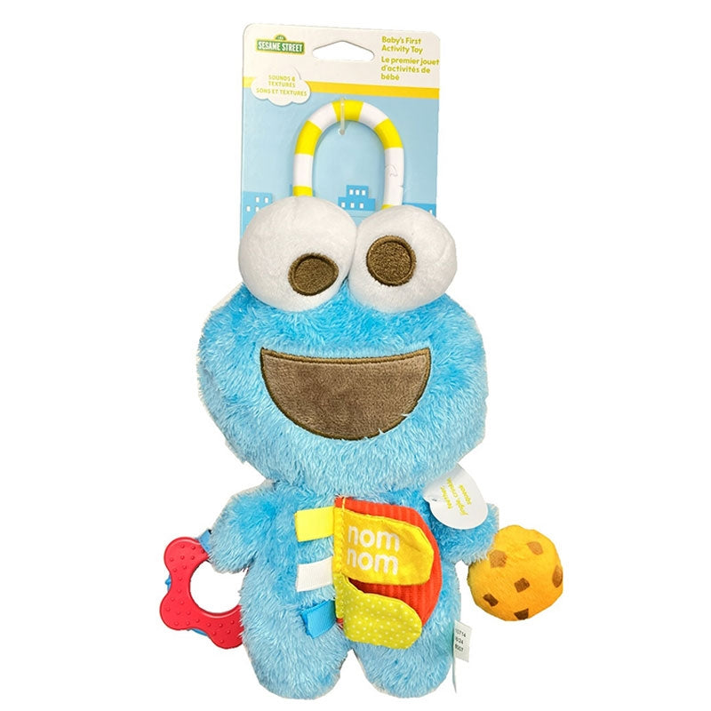 Sesame Street 芝麻街嬰幼兒玩具系列 發聲牙膠玩具