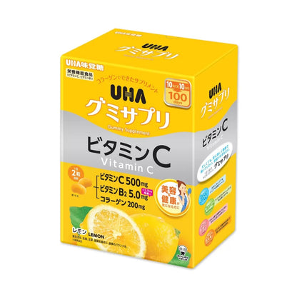 味覺糖 UHA 營養補充軟糖 (Vitamin C + B2) ( 100天份量 )