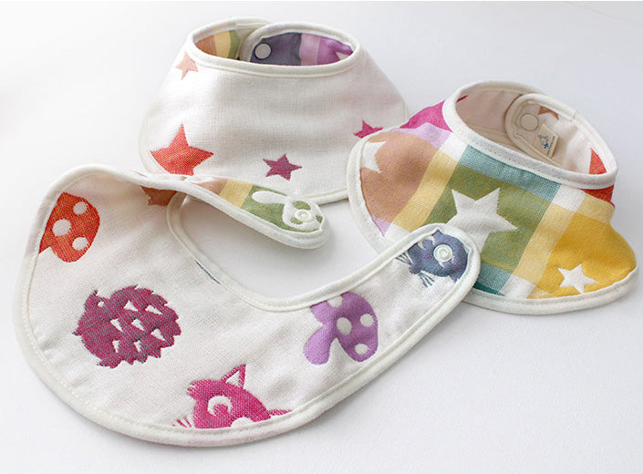 Hiorie - 6重紗布嬰兒籃禮品組 ( 4件套裝 )