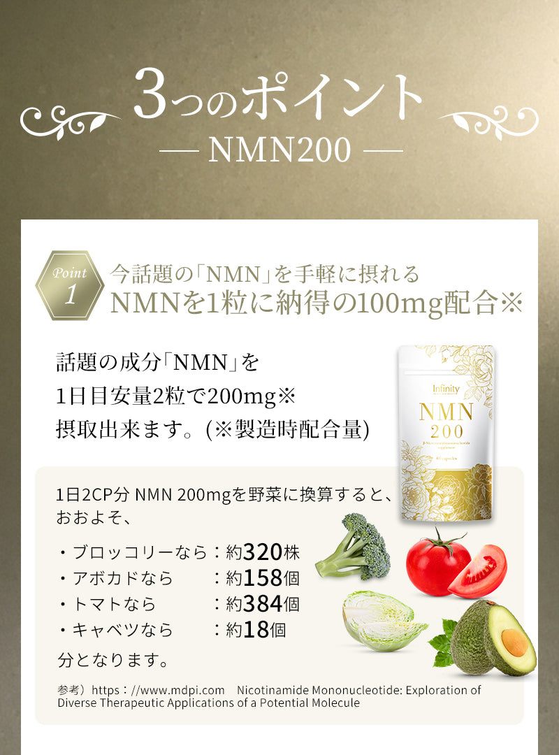 Infinity NMN 200 120粒裝 ( 60日份量 )